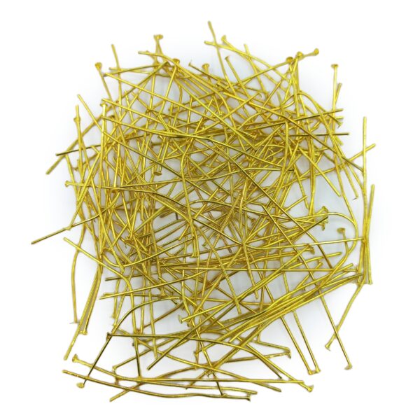 Gold Silver Flat Head Pins Combo(1.5 inch - 200 pcs each) - Image 2