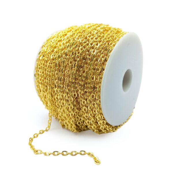 Chain - Design 2 - Gold (5 Mtrs)
