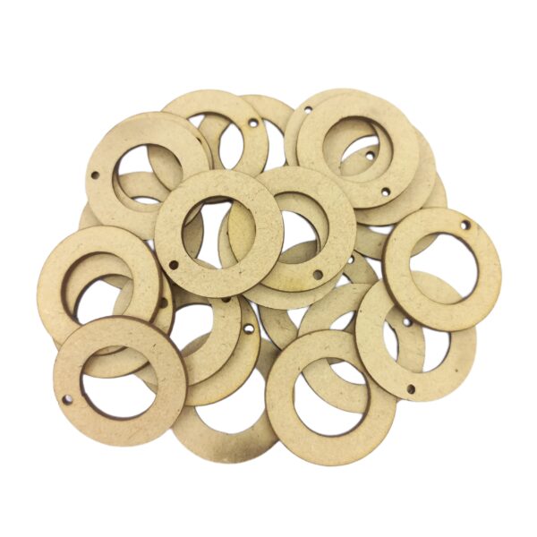 MDF Pendants Set of 5 Pair MDF Cutout - Polo