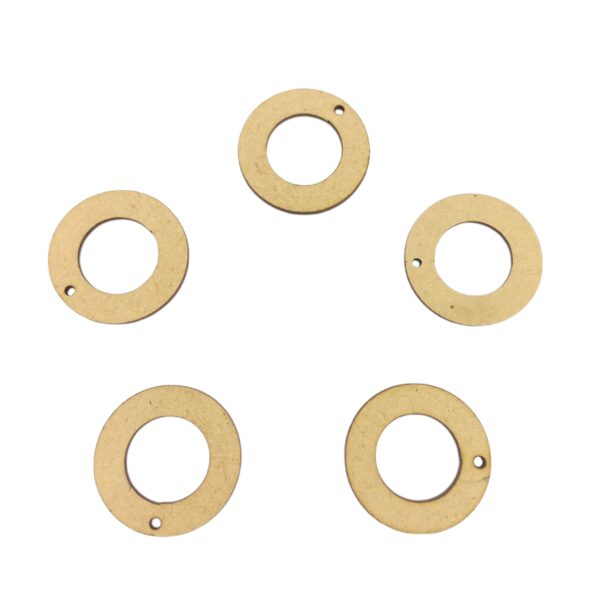 MDF Pendants Set of 5 Pair MDF Cutout - Polo - Image 4