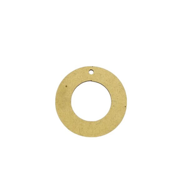 MDF Shaped Pendants Cutout Set Of 15 Pair With Jump Rings And Hooks - Image 4