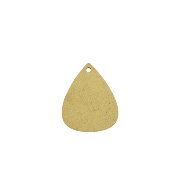 MDF Shaped Pendants Cutout Set Of 15 Pair With Jump Rings And Hooks - Image 6