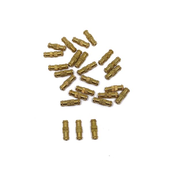 Barrel Clasps for Necklace and Other Jewellery Making - 20 Pieces (Gold) - Image 3