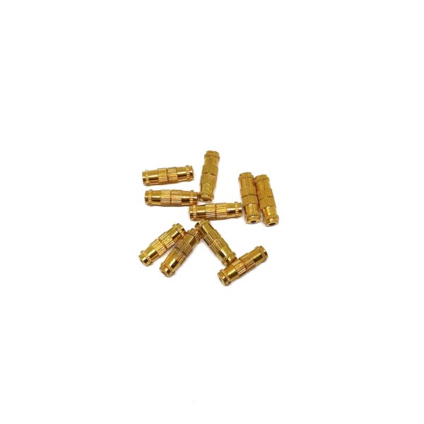 Barrel Clasps for Necklace and Other Jewellery Making - 20 Pieces (Gold) - Image 4