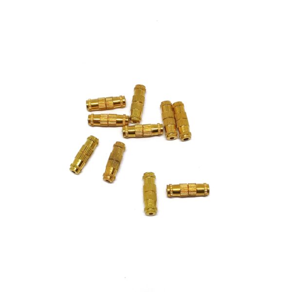 Barrel Clasps for Necklace and Other Jewellery Making - 20 Pieces (Gold) - Image 5